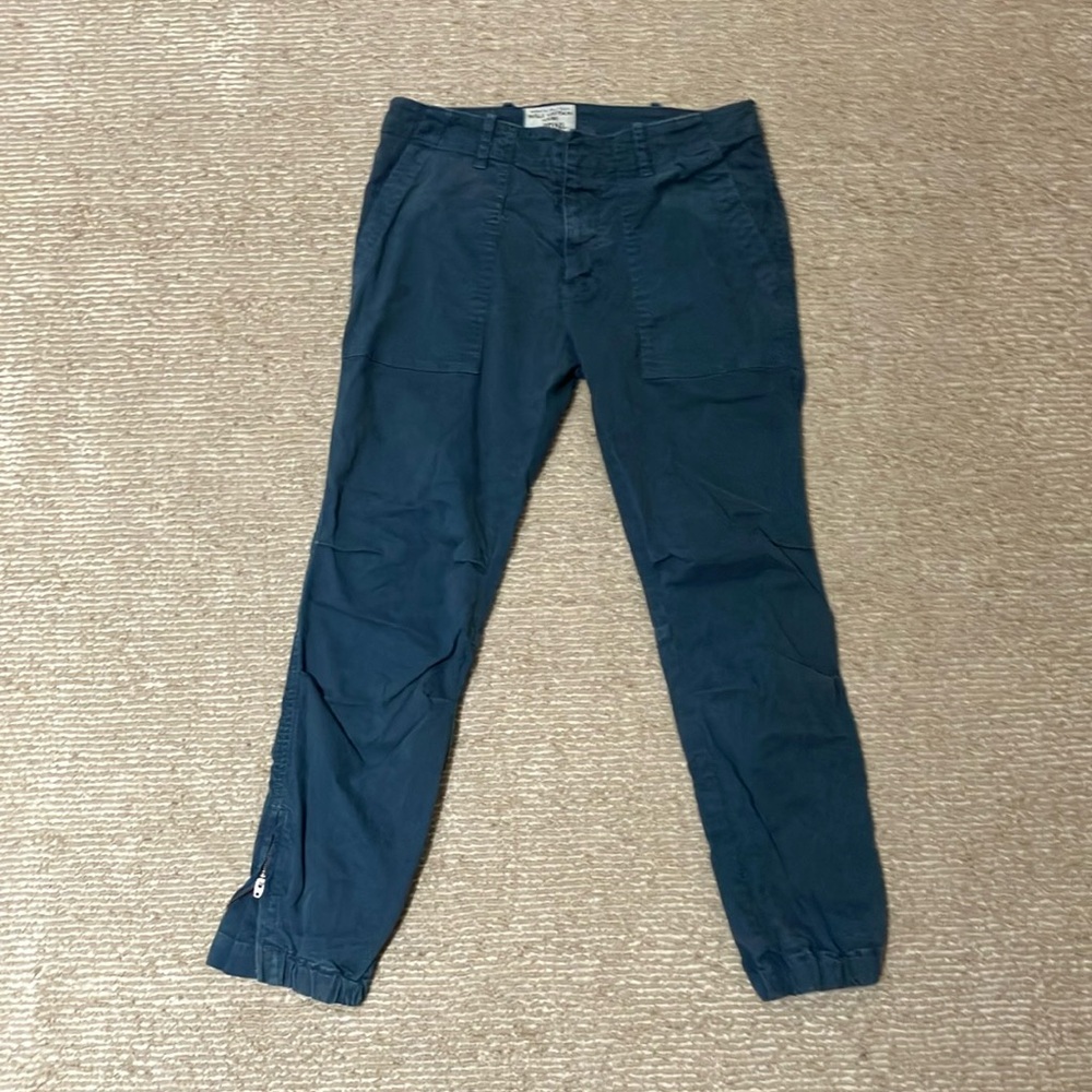 Nili Lotan turquoise trousers